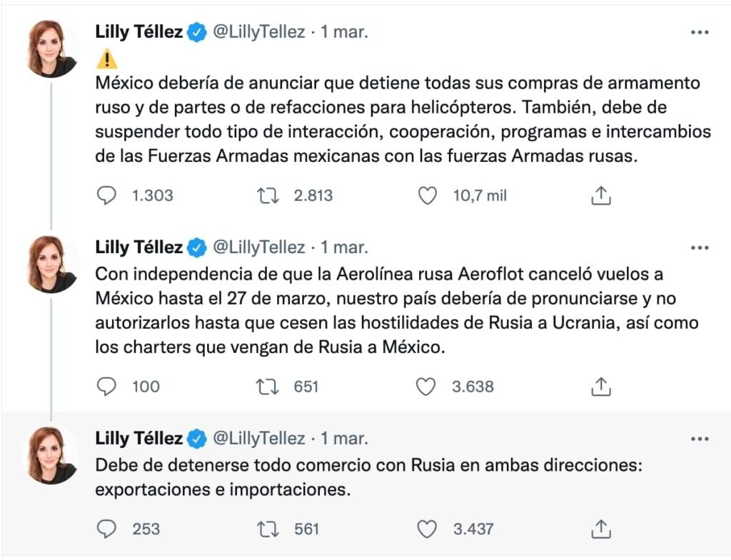 Lista de acciones que debería emprender México contra Rusia por guerrra con Ucrania
